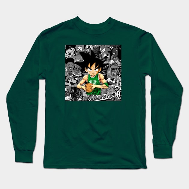 Bckts Cltr Basketball Long Sleeve T-Shirt by BucketsCulture